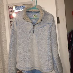 BLUE SHERPA JACKET